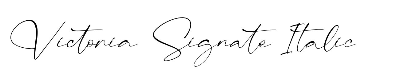 Victoria Signate Italic